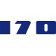 Cessna 170 Aircraft Model Number Decals