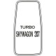 Cessna Turbo Skywagon 207 Yoke Aircraft Vinyl Decals