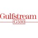 Gulfstream G500 Aircraft Logo Decals