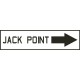 Jack Point Aircraft Placards Vinyl Decals