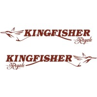 Kingfisher Royale Boat Graphic Decals