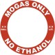 Mogas Only No Ethanol Placard Decals