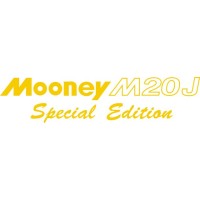 Mooney M20J Special Edition Aircraft Logo Decals