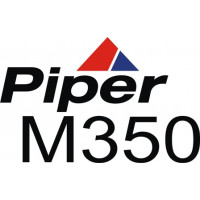 Piper Meridian 350 Aircraft Logo Decal 