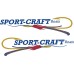 Sports-Craft Fisherman Boat Logo Decals