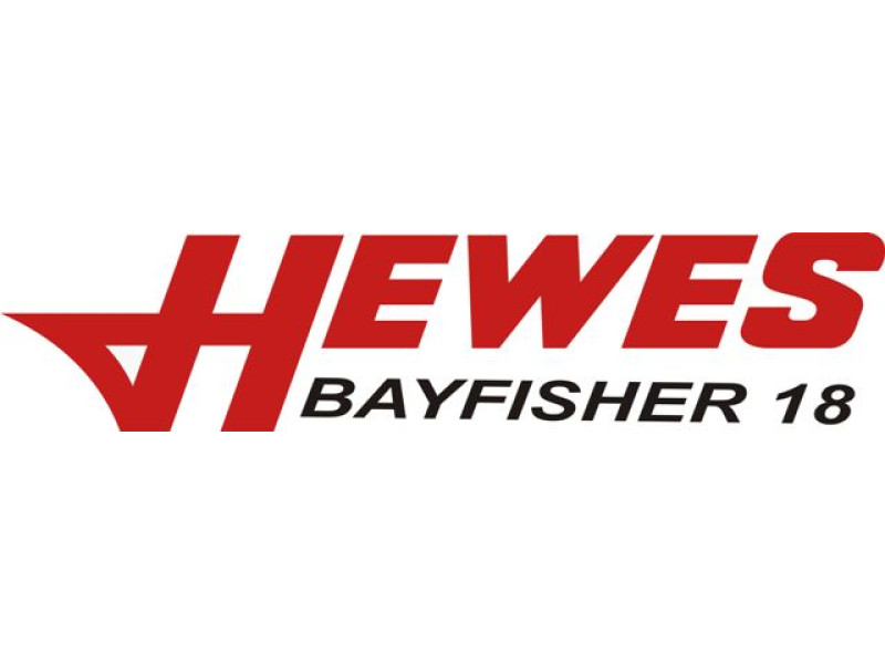 Hewes Bayfisher 18 Boat Logo Decals